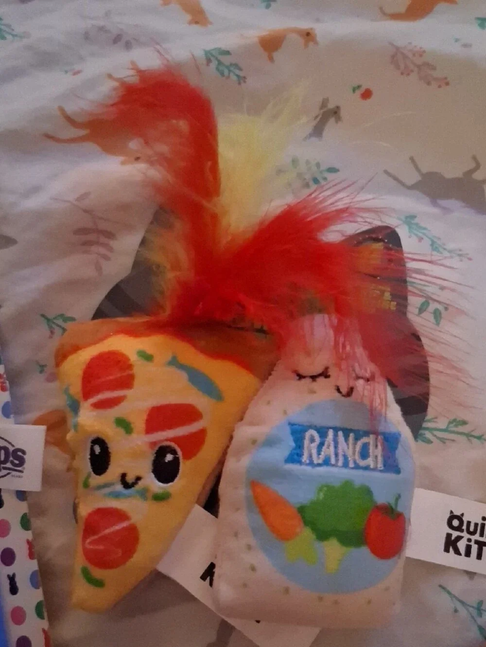 NWT! Peeps Bunny & QUiRKY KiTTY Catnip Toys
